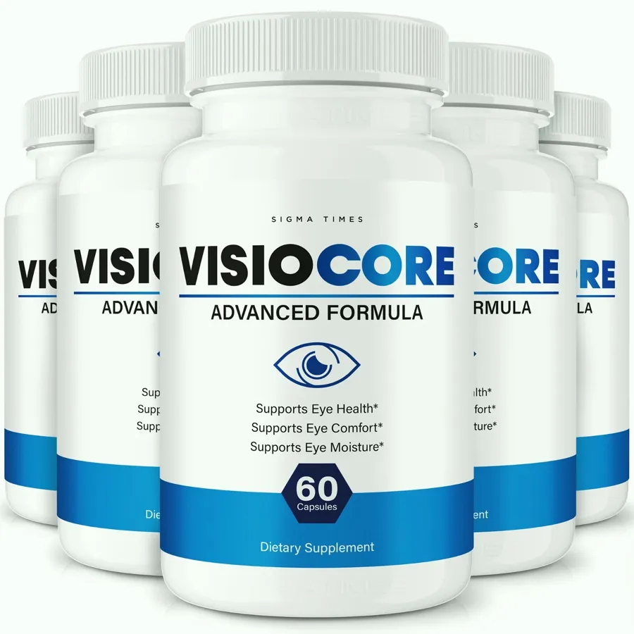 VisioCore vision support capsule bottles